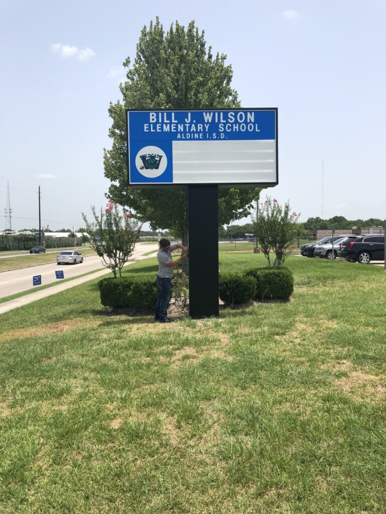 Aldine ISD Manual Marquee