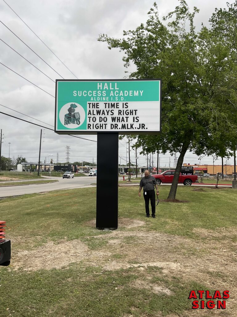 hall manual marquee