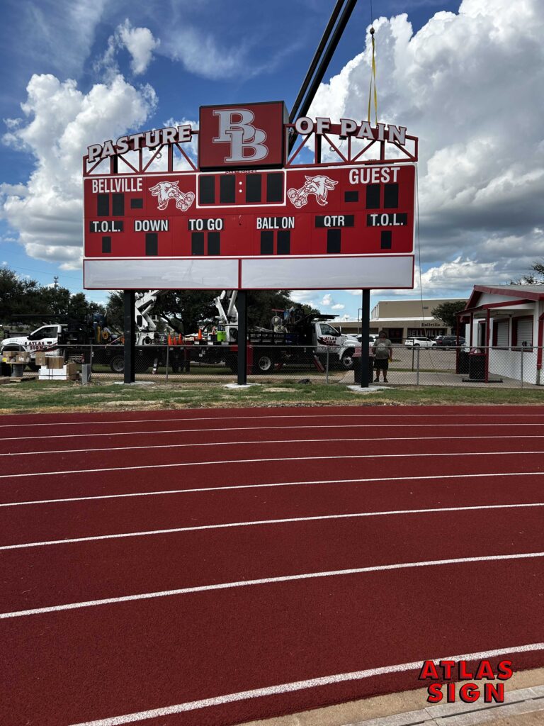 bellville scoreboard