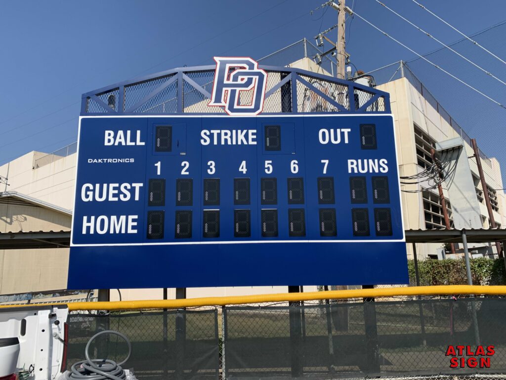 post oak scoreboard